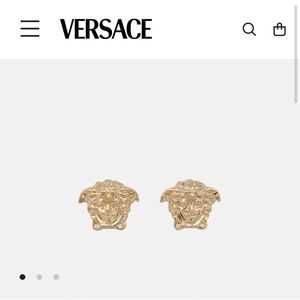 Versace Medusa Head Earrings